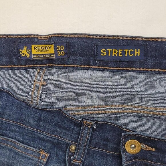 Vintage Rugby University Jeans – W30 L30 – Preppy Style - Picture 3 of 7